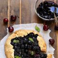 Tarte rustique aux cerises