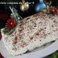 Bûche au chocolat, fromage à la crème et[...]