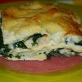 Lasagnes aux blettes, filets de cabillaud et[...]