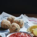 Des croquettes de saumon à partager...