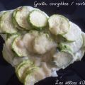 Gratin de courgettes et de ravioles