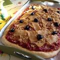 Pizza jambon fromage (Vegan)