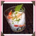 Salade de vermicelle de riz aux crevettes et[...]