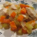 Émincé de poulet à la moutarde et à l'estragon