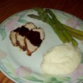Rôti de porc à la moutarde au miel épicée
