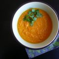 Velouté de carottes au colombo