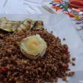 Kasha aux courgettes grillées et fromage de[...]