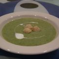 Potage de brocoli à l'orange