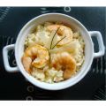 Risotto marin Pecorino et Gambas