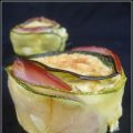 Roulades de courgettes
