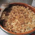 Croque-miettes abricot-noix (crumble)