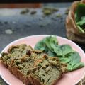 Cake épinards-pesto ail des ours