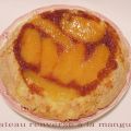 Gateau renversé à la mangue