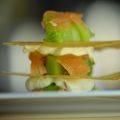 Feuillantines saumon-kiwi