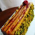 CAKE PISTACHE/FRAMBOISE DE JEROME CHAUCESSE