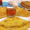 Crêpes au Cognac