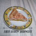 Tarte citron meringuée