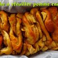 Brioche à éfeuiller pomme cannelle