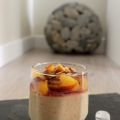 Pannacotta nectarines jaunes