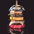 Un hamburger Wonder Woman