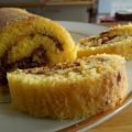 Roulé à l'orange et au nutella