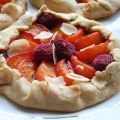 Tartelettes rustiques abricots framboises