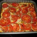 Tarte salée ciboulette et tomates - DUKAN