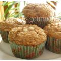 Muffins aux pommes et fromage cottage