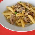 Penne au confit de canard facile