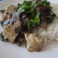 Mijoté de champignons & tofu