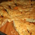 Fougasse traditionnelle aux olives vertes et[...]