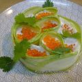 Courgettes marinées - crème Ricotta -[...]