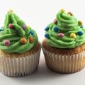Cupcake sapin de noël
