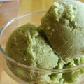 Sorbet à l'ananas et au basilic thaï