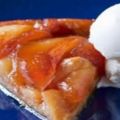 Tarte tatin aux pêches
