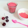 Cerises curd (crème de cerises) Cherries curd