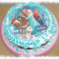 Gâteau La Reine des Neiges Kinder