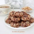 BISCUITS FONDANTS CHOCOLAT / AMANDES