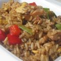 Riz frit au poulet
