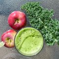 Jus frais de kale & pomme