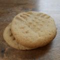 Biscuits tout simple au beurre d'arachide