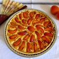 TARTE ABRICOTS, RICOTTA ET PIGNONS DE PIN