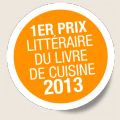 1er Prix littéraire du livre de cuisine.