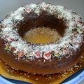 Gateau au chocolat au lait et aux smarties,[...]