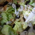 Salade roquefort noix