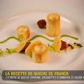 Cylindre de quiche lorraine, croquette[...]