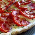 QUICHE AU THON, TOMATES ET CIBOULETTE