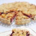 TARTE AU CASSIS ET AUX AMANDES