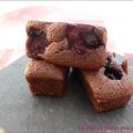 MINI LINGOTS FINANCIERS CHOCOLAT FRUITS ROUGES