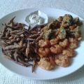 PLATEAU DE FRITURES DE POISSONS ET DIP AU[...]